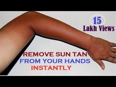 how to get tanned hands.